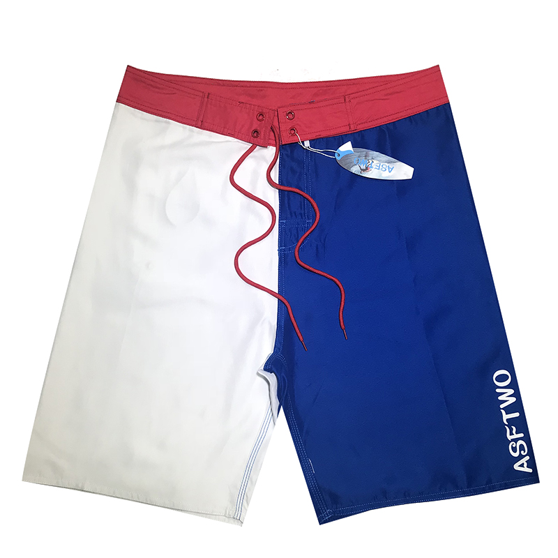 Anti Shrink Custom Beach Shorts Non Stick Sand Solid Color Eco Friendly Unfading