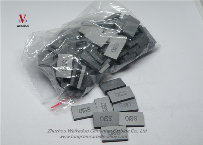 China PVD CVD Coating Tungsten Carbide Tips / OEM Carbide Cutting Inserts factory