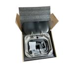 RV kitchen parts Stainless Steel basin with lid including the foldable