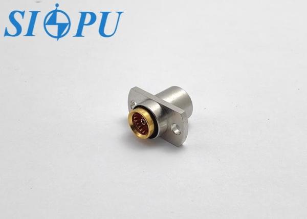 Flange Mount RF Coaxial BMA Female Connector for 2# Semi Rigid / Semi Flexible