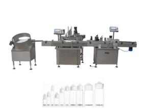 China PLC Control Electronic Liquid Filling Machine For Chubby Gorilla 120ml Bottle 4oz factory