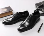 Leather Spring / Fall Men'S Wedding Dress Shoes Mens Fashion Goodyear Soles