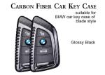 Scratch Resistant Matte Surface Carbon Fiber Key Fob