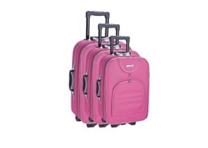 China External Trolley 8 Wheel Suitcase Colorful For Traveling And Business Trip factory