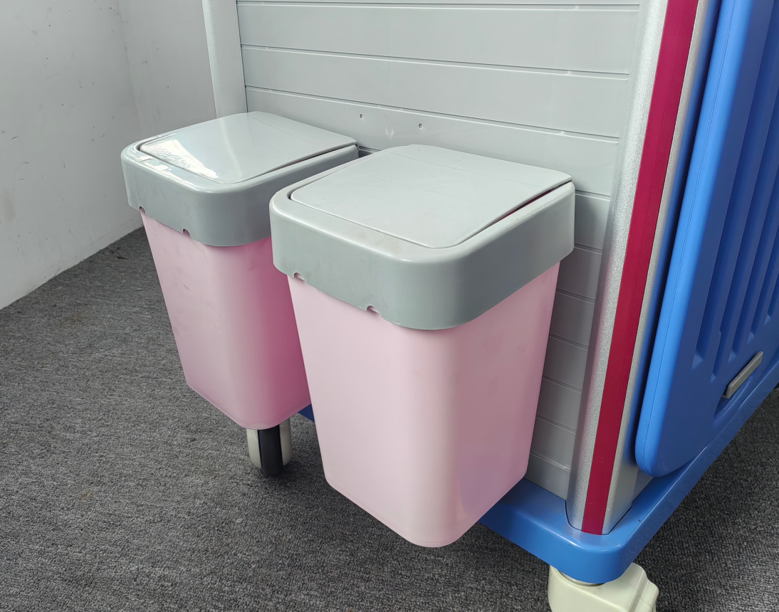 ABS Emergency Medical Equipment Trolley Hospital Medicine Cart Nursing Trolley Hospital Equipment