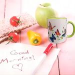 Ceramic Color Changing Mug Birthday Gifts for Men Women Heat Changing Coffee Mug
