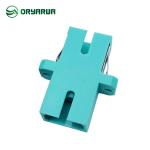 SC Simplex Fiber Optic Adapter One Piece Molding For FTTH