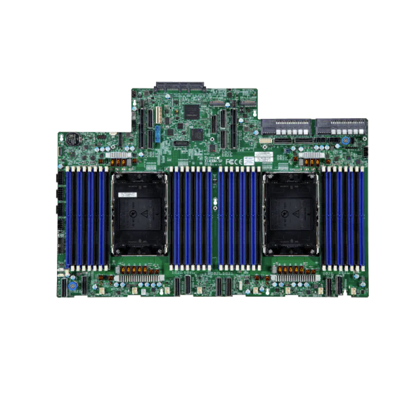 Supermicro Hyper SuperServer SYS-222H-TN 2U Rackmount Server with Intel Xeon 6700/6500 Processors, 4 GPUs, and 32 DIMM Slots