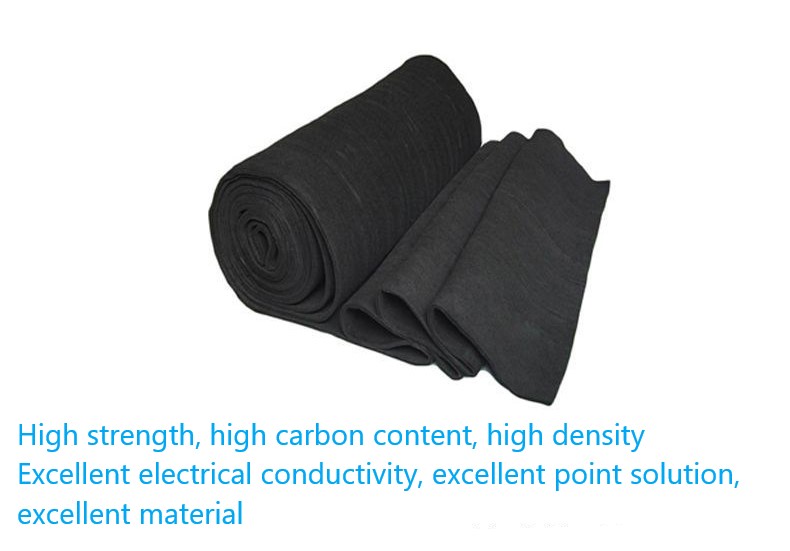 Conductive Cloth Felt Made of High Purity Knitted Carbon Fiber for Chemical Composition