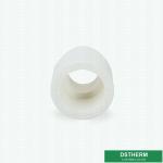 White Ppr Pipe Accessories Size 20 -160 Mm For Water Supply Reducing Coupling