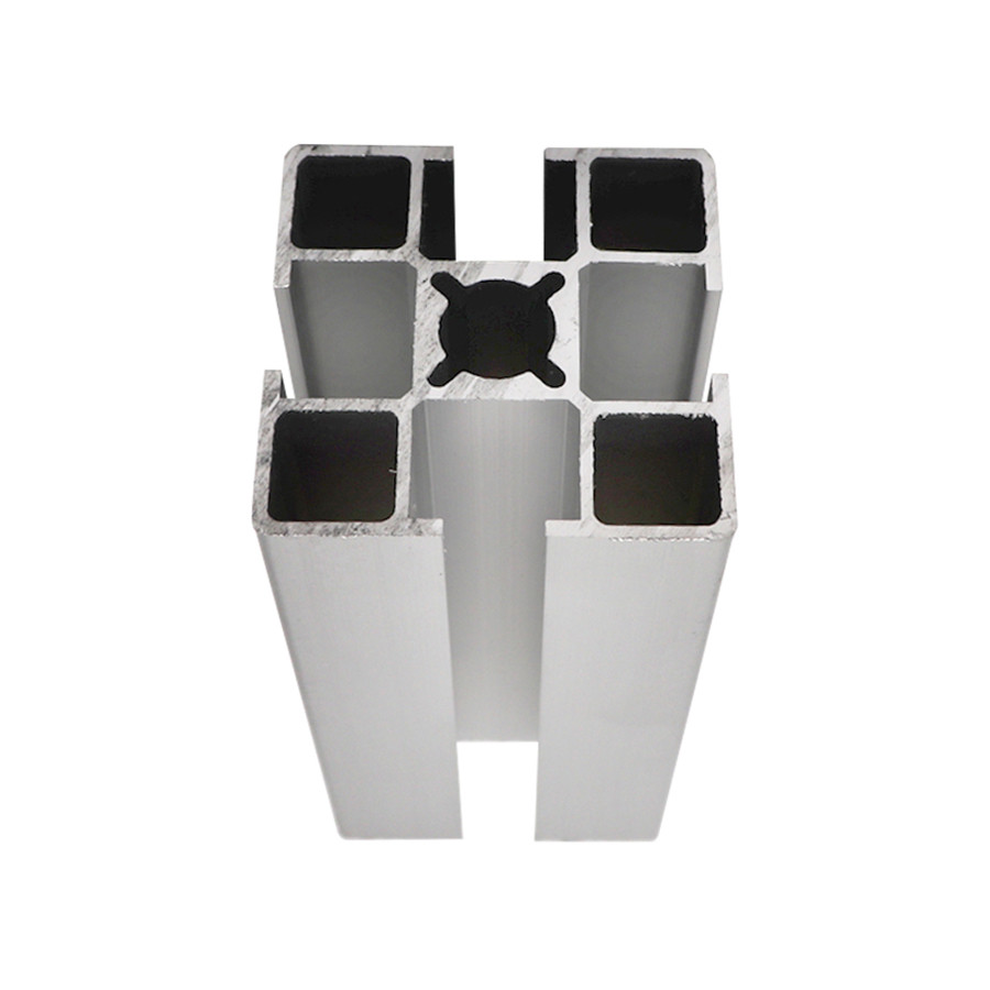 6000 Series 8kg/m T Slot Flat Anodizing Aluminum Profile