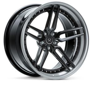China 18 Inch 24 Inch 3 Piece Forged Wheels Deep Lip Concave factory