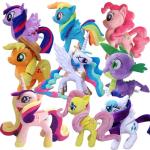8 inch Cute and Lovely Cartoon Plush Toys My Little Pony Family Collection Plush