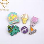 Souvenirs Iron 3mm Thickness Soft Enamel Lapel Pins