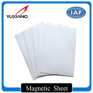 China Strong Flexible Magnetic Sheet Rolls 0.3mm - 10mm Thickness For Bookmarks factory
