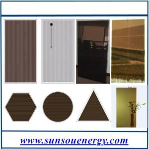 China Qualified 110w amorphous silicon solar panel / A-Si PV module for hot sale factory