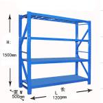 4 Layers Multifunction Warehouse Steel Storage Rack Supermarket Storage Shelf