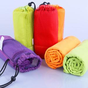 China Quick Dry Fitness Sports Microfiber Gym Suede Towels Custom factory