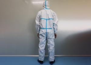 China Clinical Hospital EN14126 Disposable Protective Coverall factory