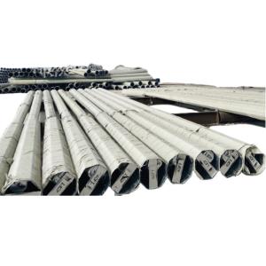 China 40FT 2 Segments 345Mpa Metal Utility Pole Octagonal Hot Dip Galvanized Steel factory
