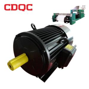 China Three phase electric motor Black Squirrel Cage PMSM 4kw 5hp with 100% copper wire factory
