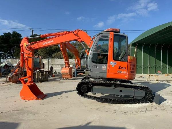 Japan Used Hitachi Excavator for sale Second Hand Mini ZX75US-A Jindongyu