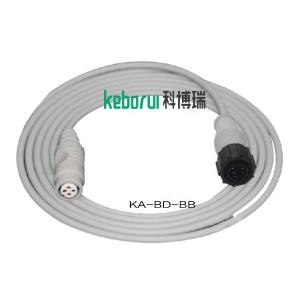 China Bard 5 Pin IBP Adapter Cable to B.Braun Transducer factory