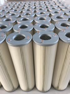 China Pleated Gas Turbine Air Intake Filter For Dust Collector Standard Weight factory