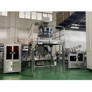 Bottles Detergent Powder Candy Filling Packing Machine Sealing Capping Labeling