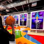 Led Screen Coin Operated Arcade Shooting Hoops Game Basketball Machine