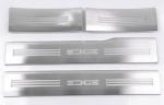 Polished Stainless Steel Interior Side Door Sill Plates For FORD EDGE 2011 2012