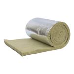 Moisture Resistant Stone Wool Roll With Aluminum Foil To Wrap Insulation