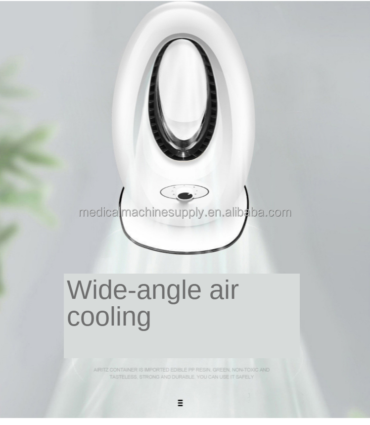 Computer Cooling Fan Bladeless Tower Fan with Water Cooling and 220V Voltage