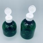 Dark Green Empty Wholesale 50ml 100ml 150ml Round Custom Shampoo Bottle PET