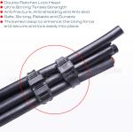 Cable Ties Double-locking Cable Tie 9x350mm Black Cable Zip Tie Strap with
