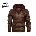 Custom Sport Windbreaker Hooded Utility Water Proof Outwear Motorcycle Parka Pu
