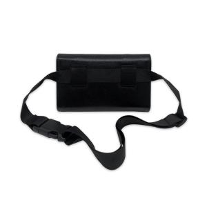 China 15*18*5cm Zipper lock Panton Color Leather Waist Bag factory