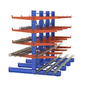 Medium Duty Cantilever Racking System Q235B Steel Industrial Cantilever Racks