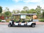 6 Passenger Electric Sightseeing Car Mini Bus with Rear Small Cargo