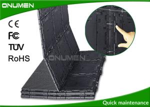 China 360 Degree Folded Rental LED Screen Module 192x192 mm Steel Wires Connected factory