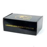 Custom Logo Cardboard Rigid Boxes Rose Gold Black For Men'S Birthday Gift Set