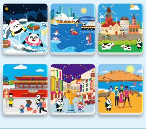 China Preschool Learning Brain Development Games , Mindfulness Games For Kids factory