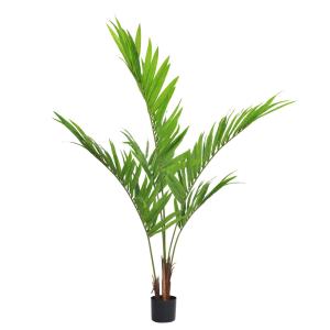 China Anti Aging Artificial Landscape Trees Indoor Potted Plant Areca Palm factory