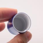 Aluminum Electroplated Perfume bottle Lids Caps with Custom Brand Printing