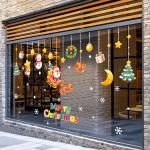 Foil Stamping Electrostatic Window Stickers CMYK 3D Wall Stickers