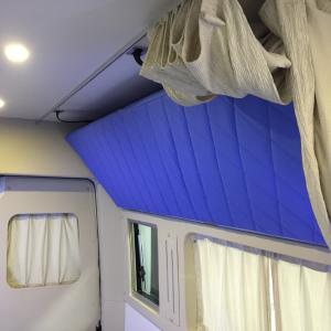 China campervan hanging bed Motorhome folding hammock bed for caravan factory