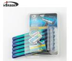 Factory Manufacture Face Twin Blade Shaver Razor Private Label Straight Handle