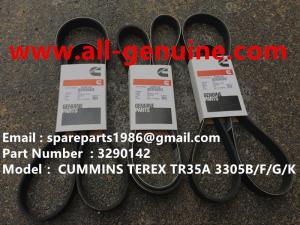 China TEREX CUMMINS 3290142 BELT NHL RIGID DUMP TRUCK TR35 TR50 TR60 TR100 3305B 3305F 3303 3307 TR45 TR70 MT4400 factory