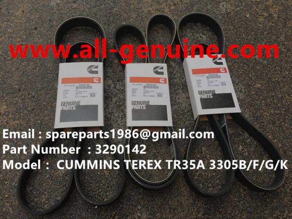 TEREX CUMMINS 3290142 BELT NHL RIGID DUMP TRUCK TR35 TR50 TR60 TR100 3305B 3305F