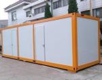 military camp widely used in Africa Smart prefab flat pack container house
